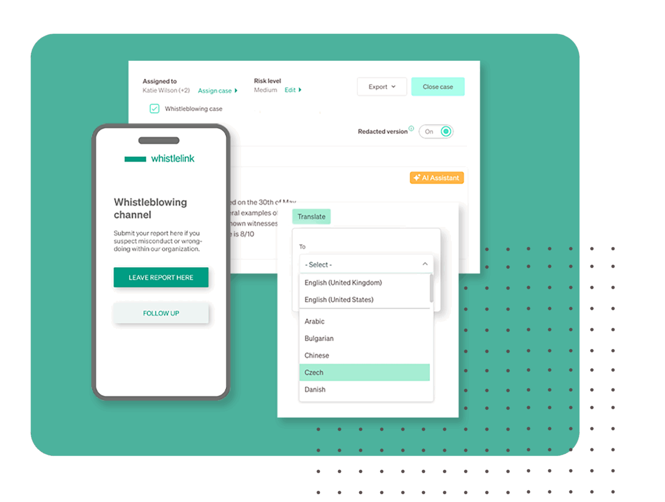 The Whistlelink solution.