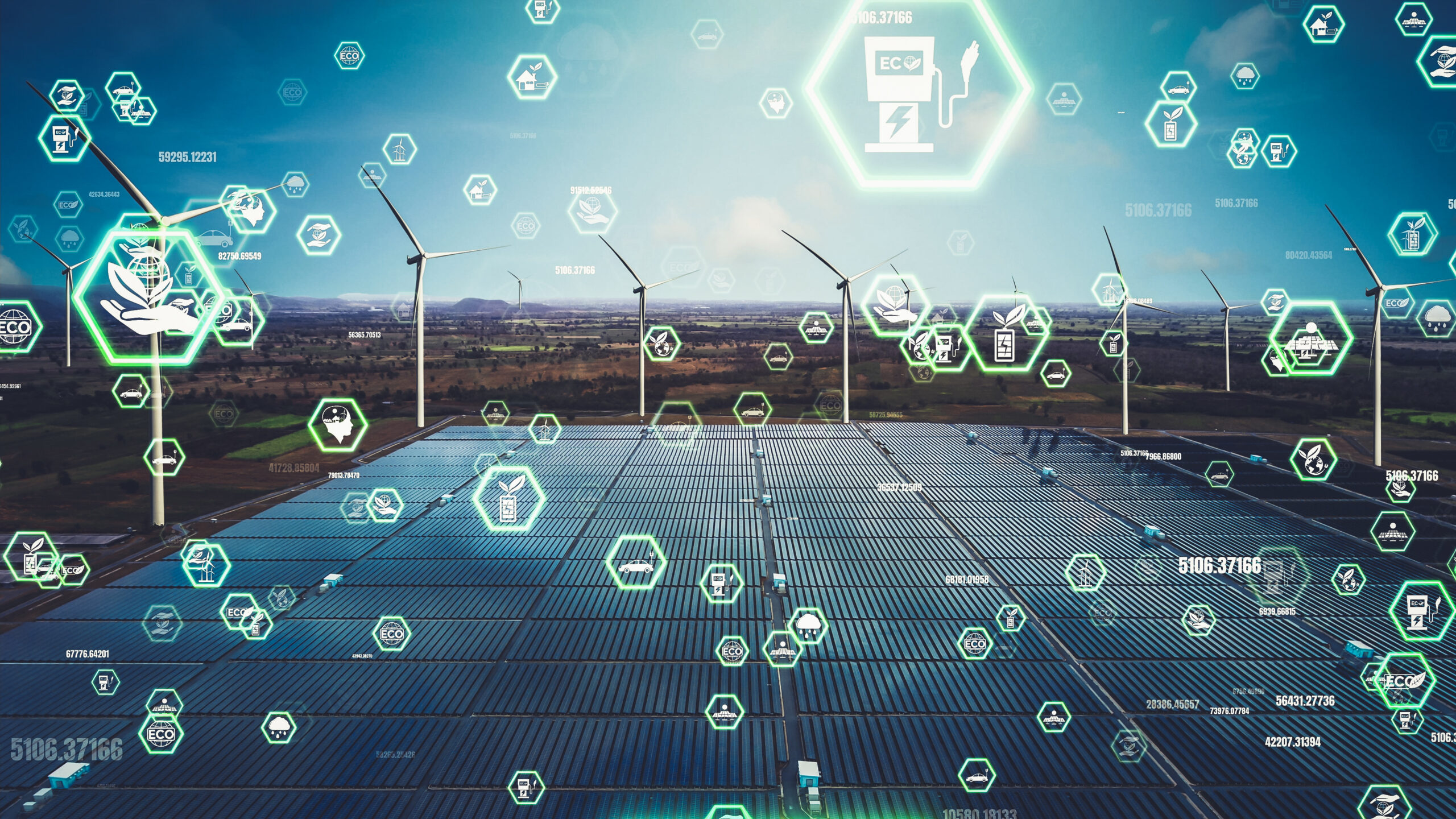 Header for Energy & Clean Tech sector.