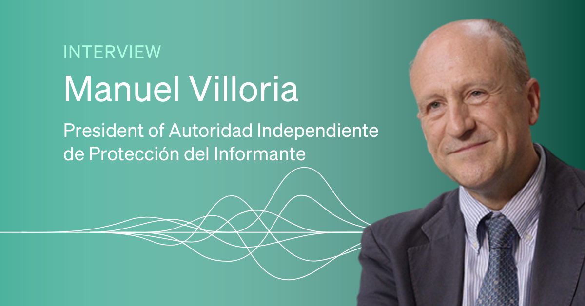 Interview with Spain’s new whistleblowing authority president Manuel Villoria on Law 2/2023, compliance challenges, and building a speak-up culture.