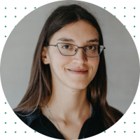 Camilla, background dots